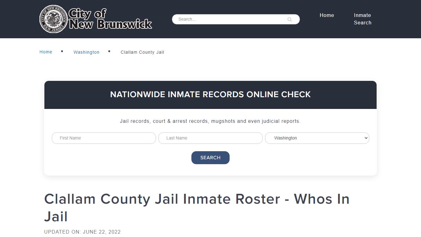 Clallam County Jail Inmate Roster - Whos In Jail